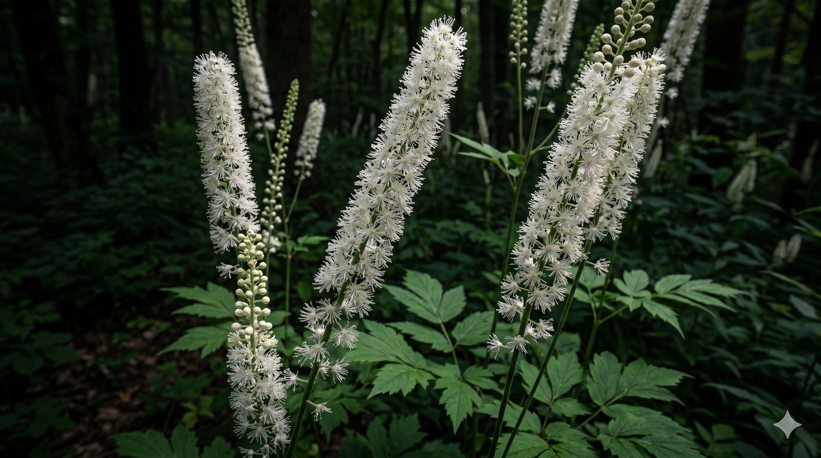 Karayılan Otu / Kohoş (Latince: Actaea racemosa)