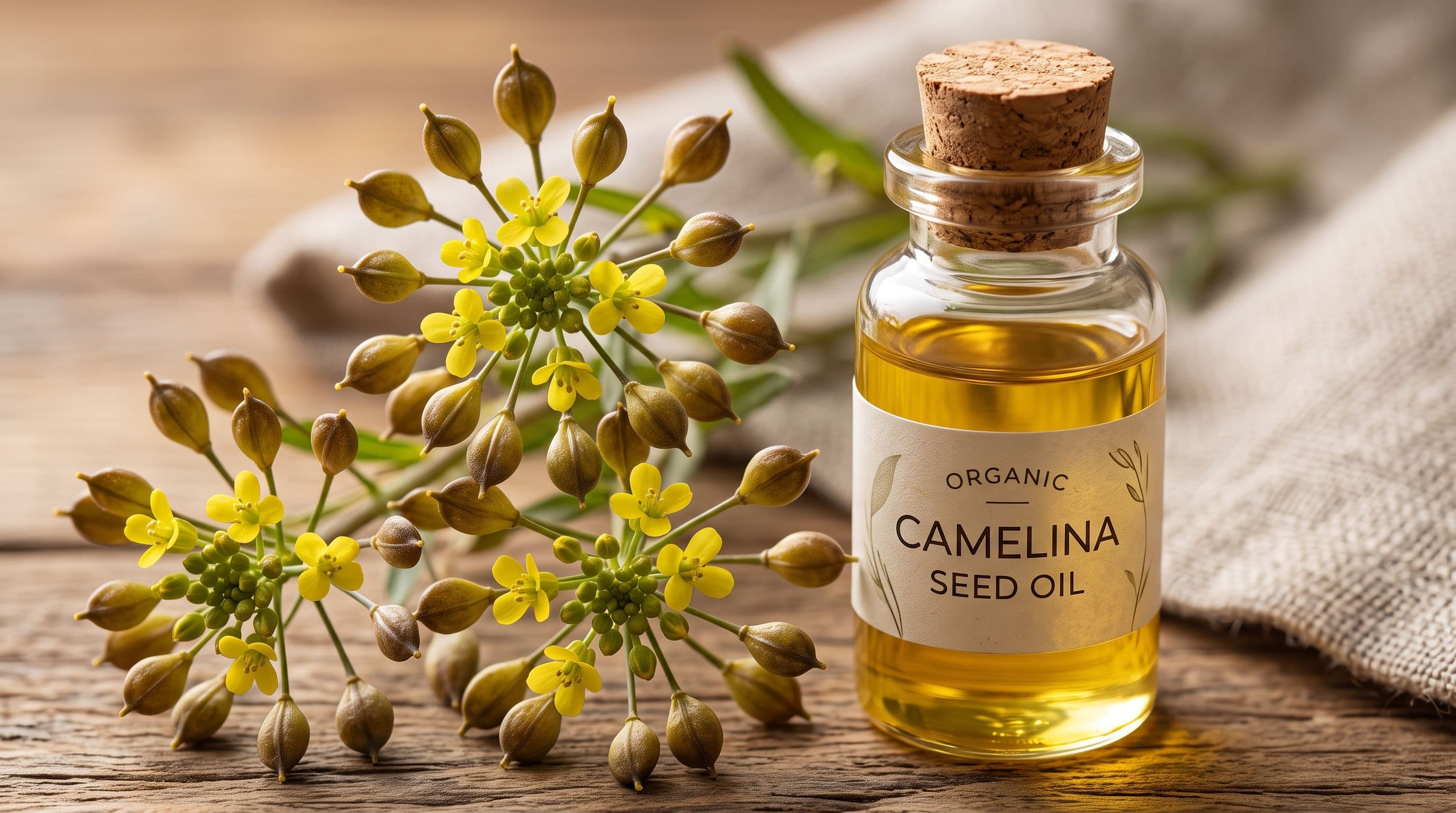 Ketencik Otu / Yalancı Keten (Latince: Camelina sativa)
