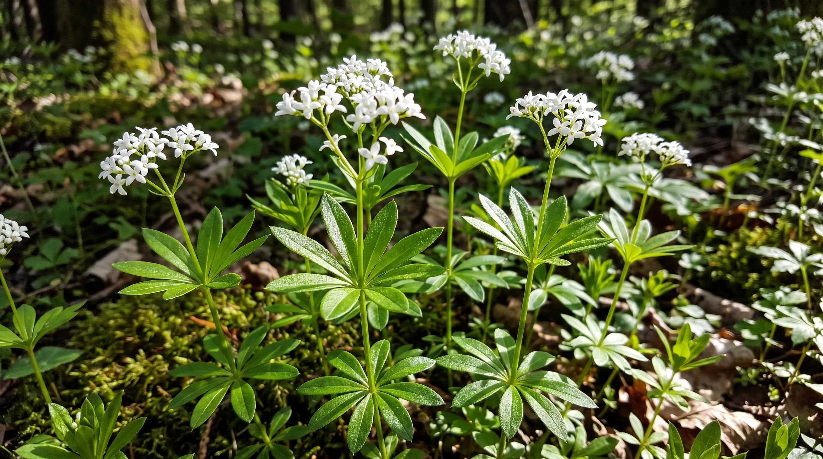 Kokulu Yapışkan Otu / Orman Woodruff (Latince: Galium odoratum)