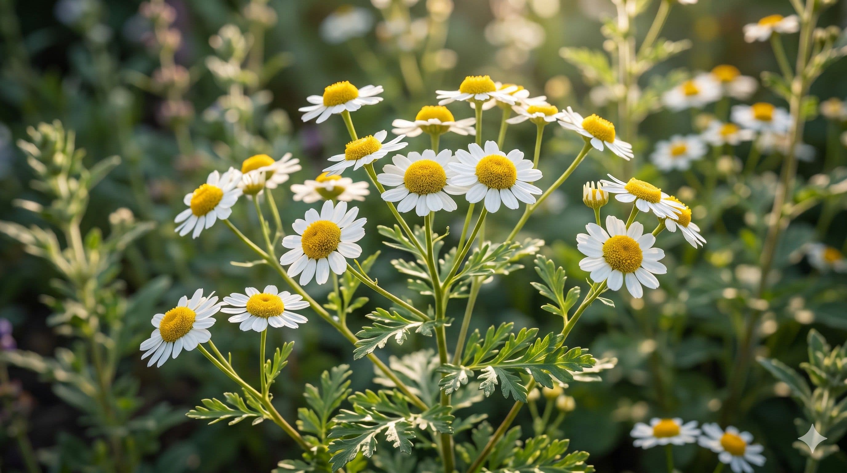 Pire Otu / Sarı Civanperçemi (Latince: Tanacetum parthenium)