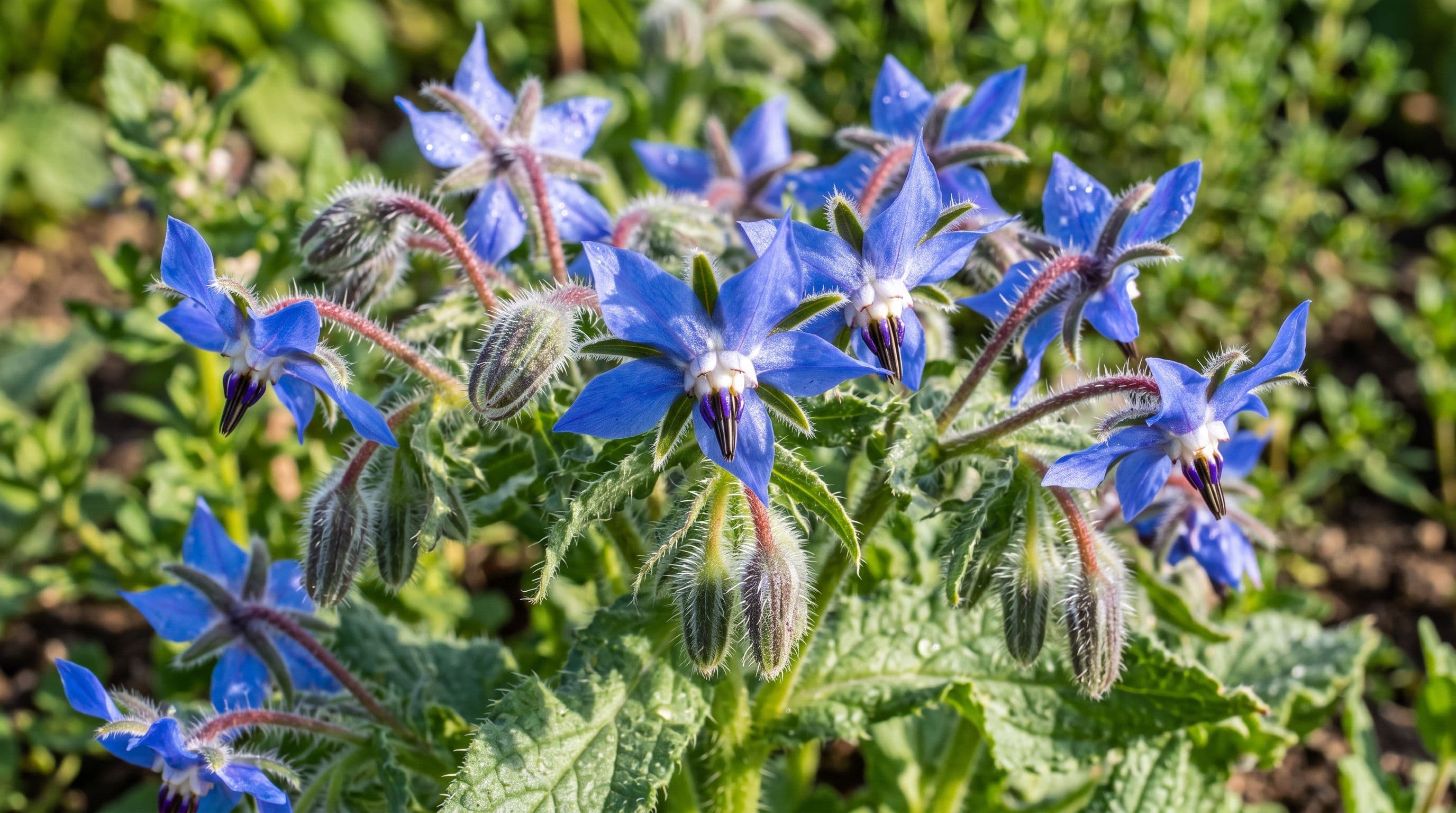 Hodan / Sığırdili (Latince: Borago officinalis)