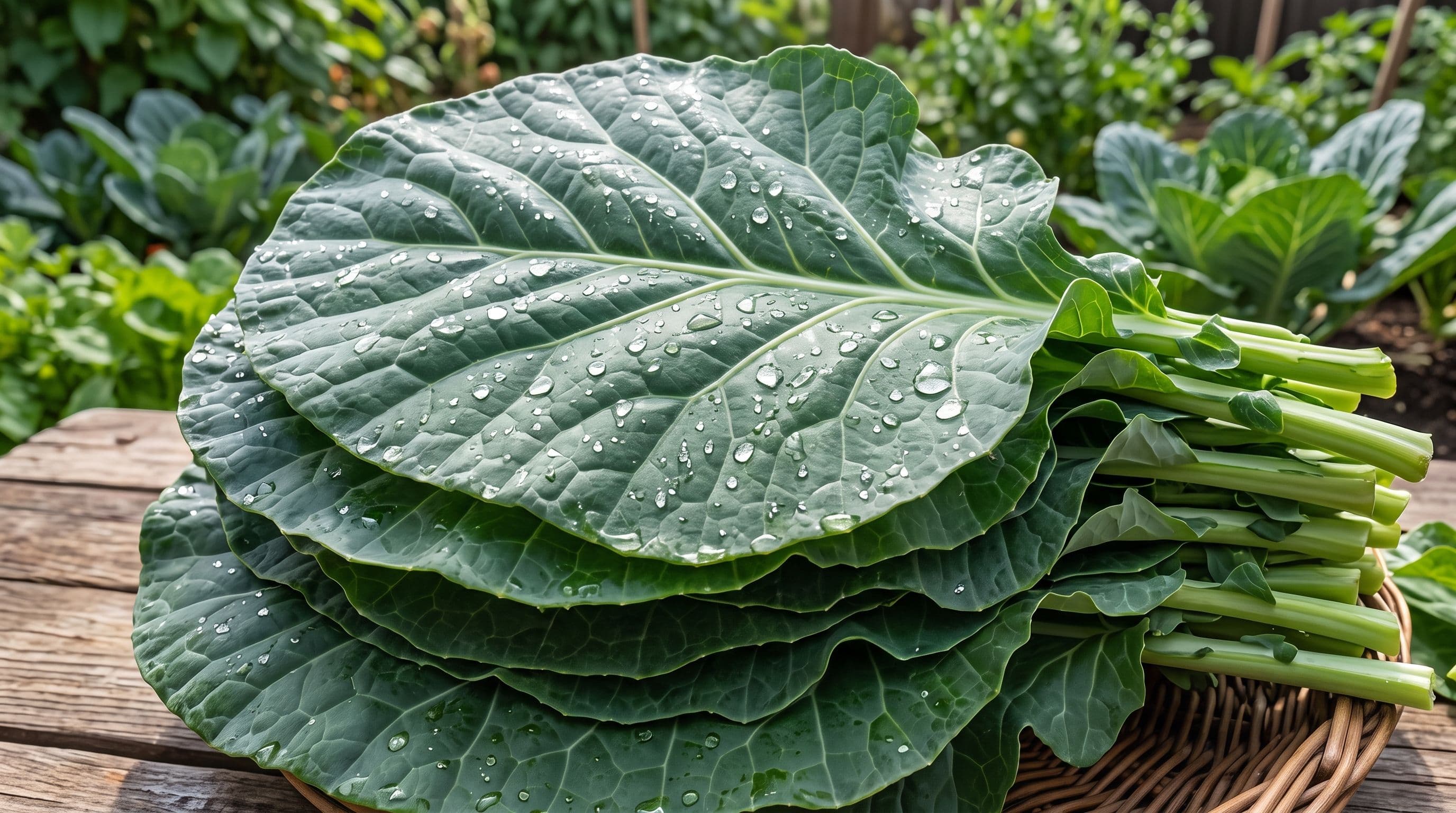 Kara Lahana / Collard Greens (Latince: Brassica oleracea var. acephala)